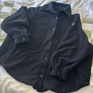 ALO Yoga Black Teddy Jacket